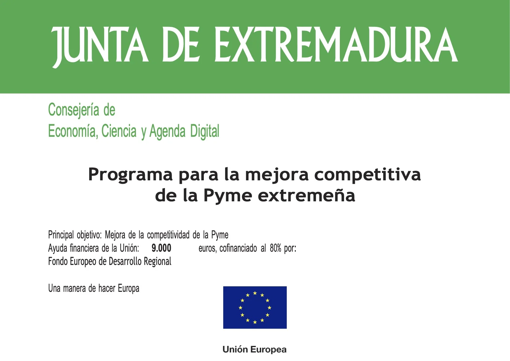 Mejora Competitiva Pyme Extremeña — ISO 27001 y ENS